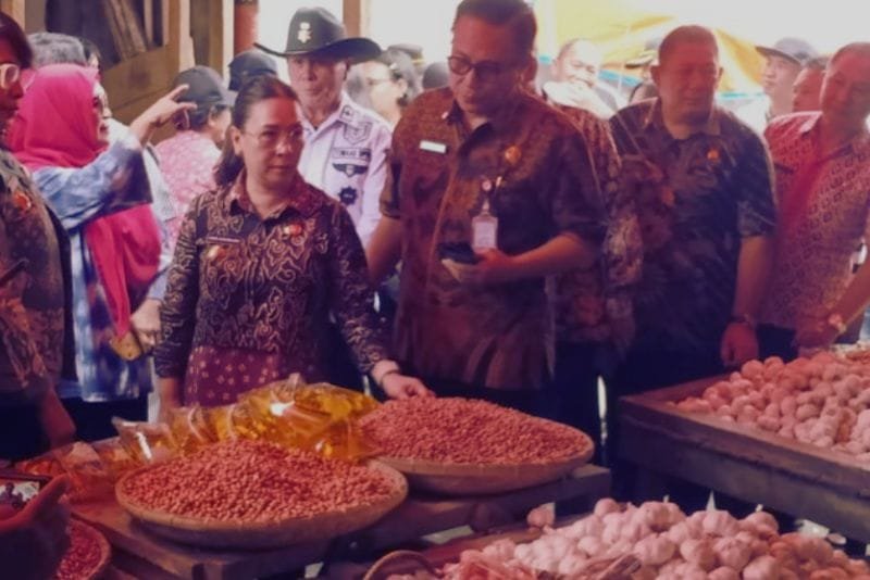 Sidak Pasar Langowan