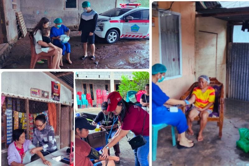 Tim Medis Banjir Minahasa Utara