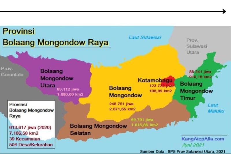 Bolaang Mongondow Raya Masuk Provinsi Baru