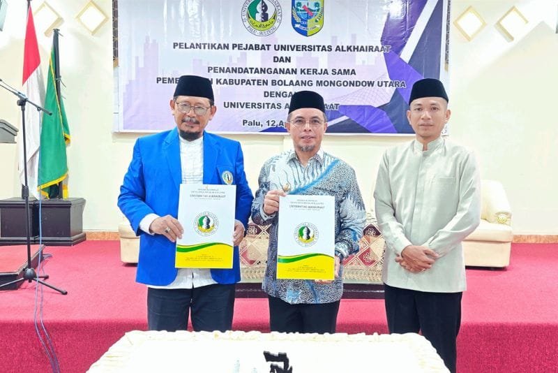 MoU Pemkab Bolmut dan Unisa Palu