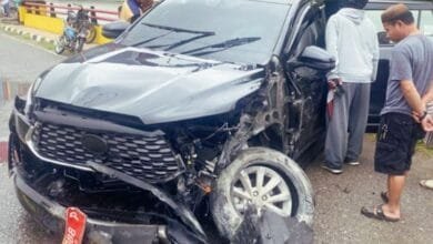 kecelakaan Ketua Bawaslu Gorontalo