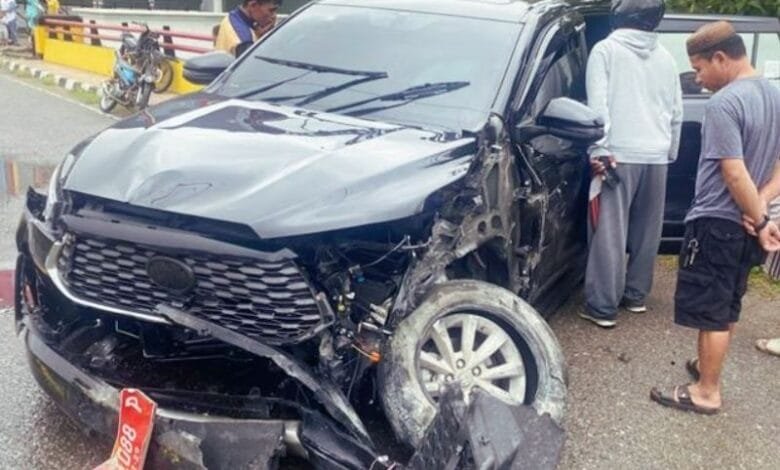 kecelakaan Ketua Bawaslu Gorontalo