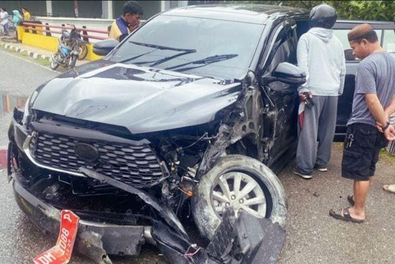 kecelakaan Ketua Bawaslu Gorontalo