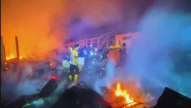 kebakaran pasar lolak bolmong