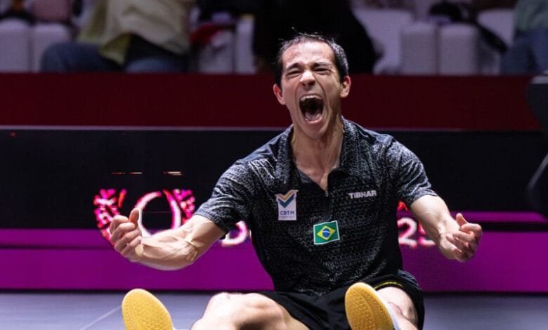 Hugo Calderano Singkirkan Liang Jingkun