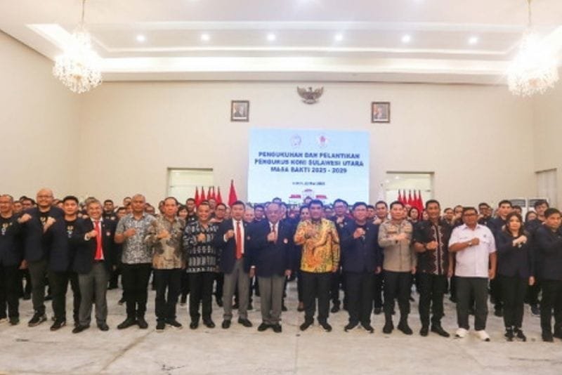 Pengurus KONI Sulut 2025–2029