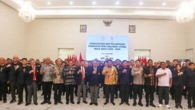 Pengurus KONI Sulut 2025–2029