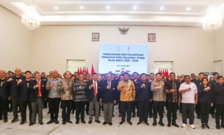 Pengurus KONI Sulut 2025–2029