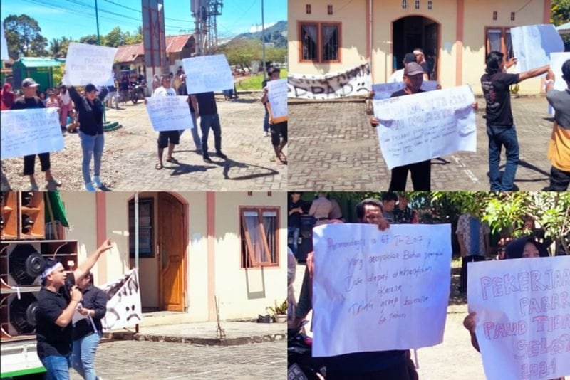 Warga Sangkub 1 Tuntut Transparansi Dana Desa