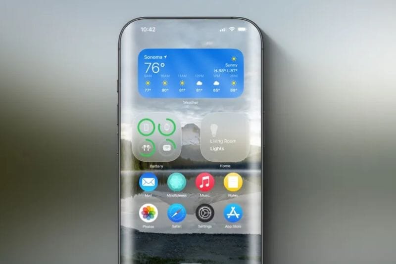 iPhone 19 kamera di bawah layar