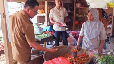 Bupati Boltara sidak harga sembako