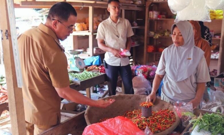 Bupati Boltara sidak harga sembako