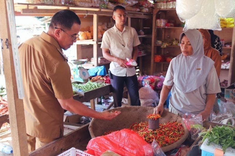Bupati Boltara sidak harga sembako