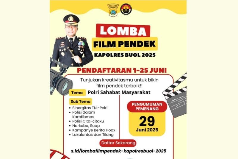 Lomba Film Pendek Kapolres Buol 2025