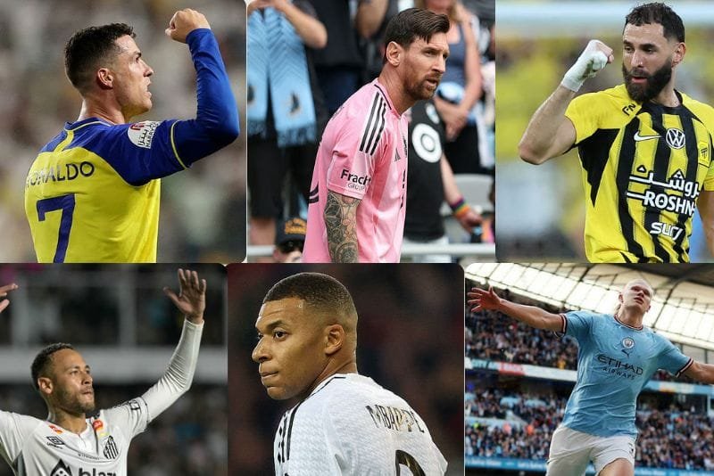 Pemain sepak bola dengan penghasilan tertinggi 2025