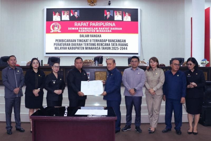 Ranperda RTRW Minahasa 2025–2044