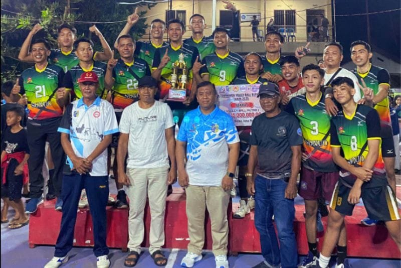 Turnamen Voli Bupati Cup Boltara 2025