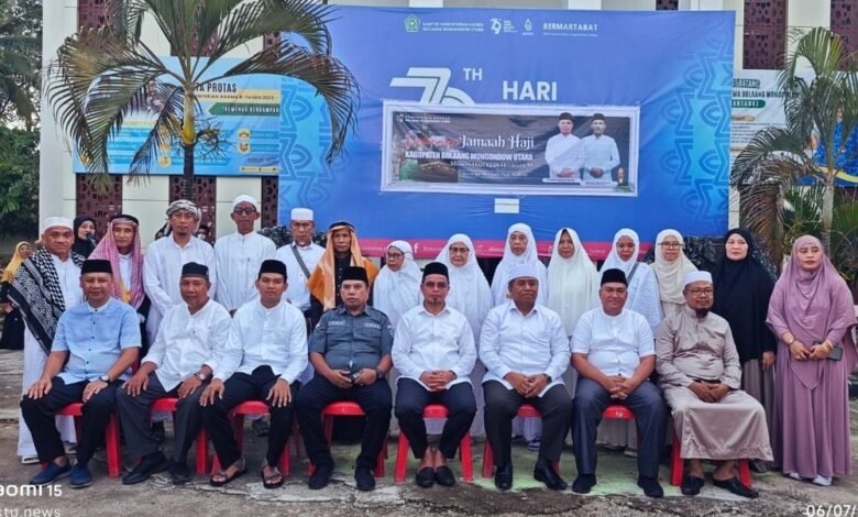 Bupati Boltara sambut jemaah haji 2025