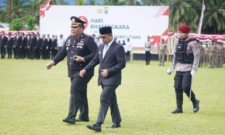 Hari Bhayangkara ke-79 di Boltara