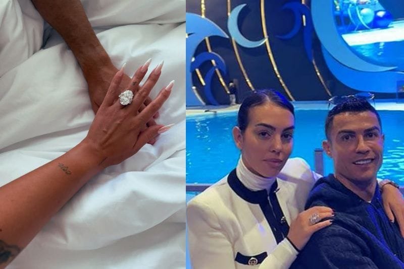 Cristiano Ronaldo bertunangan