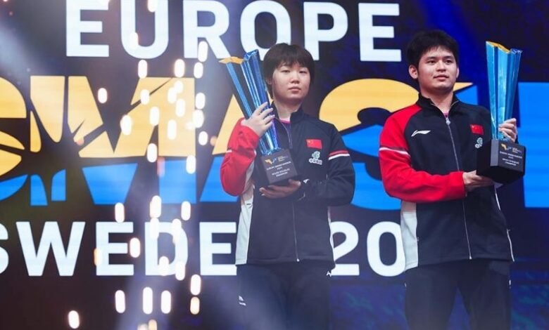 Lin Shidong dan Kuai Man Juara Smash Sweden 2025