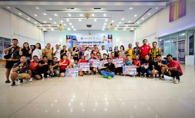 Turnamen Tenis Meja Bupati Pohuwato Cup 2025