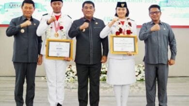 apresiasi Gubernur Sulut untuk Paskibraka Nasional