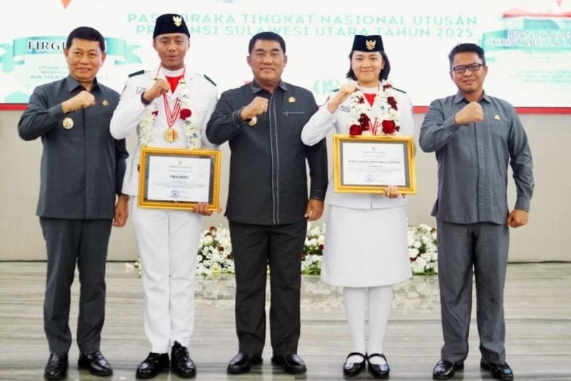 apresiasi Gubernur Sulut untuk Paskibraka Nasional
