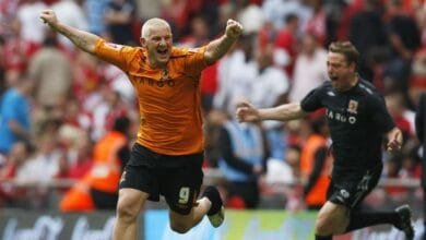 pencetak gol tertua Liga Inggris