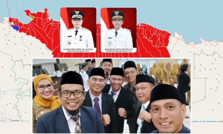 Bupati Boltara Lantik Pejabat