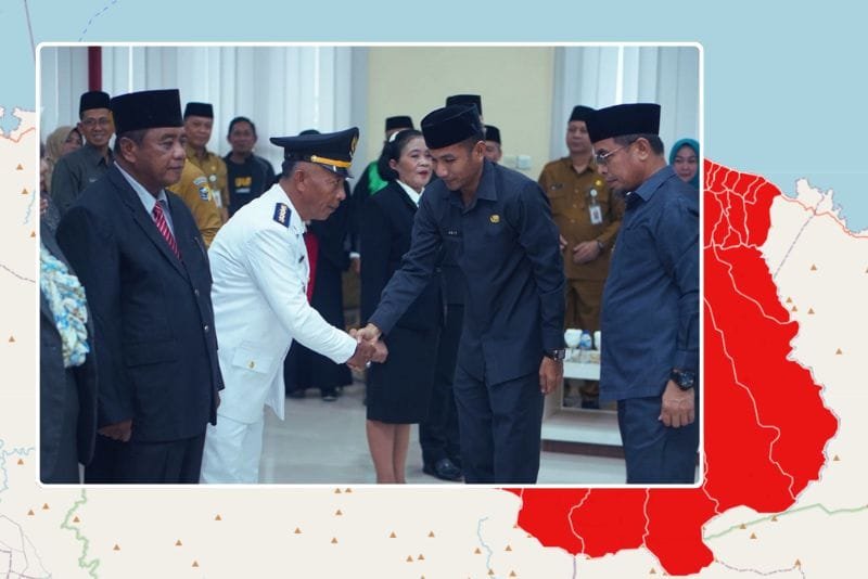 Bupati Boltara lantik Camat Kaidipang