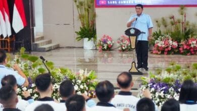 Kontingen Sulut di Pornas Korpri 2025