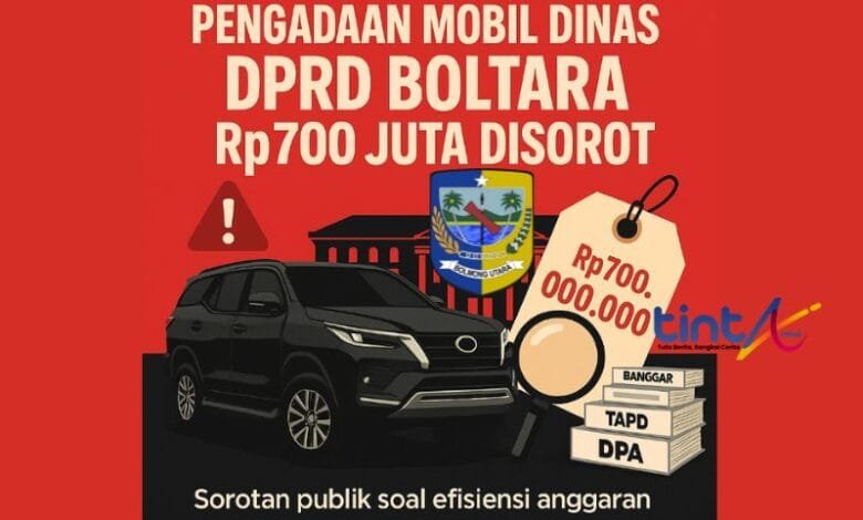 Pengadaan Mobil Dinas DPRD Boltara