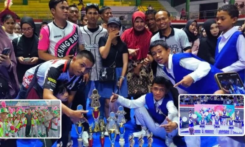 SMPN 1 Boltara Juara di Hulondalo Marching Festival 2025