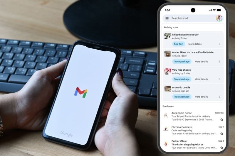 Tab Pembelian Gmail