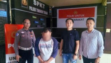 penangkapan pelaku pelecehan anak Tomohon