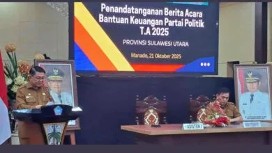 Bantuan Keuangan Partai Politik Sulut 2025
