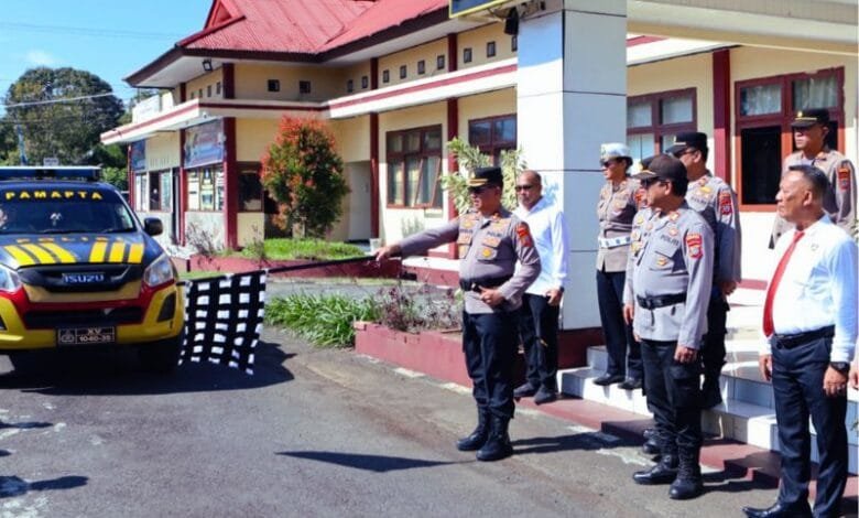 Pamapta Polres Tomohon Resmi Beroperasi