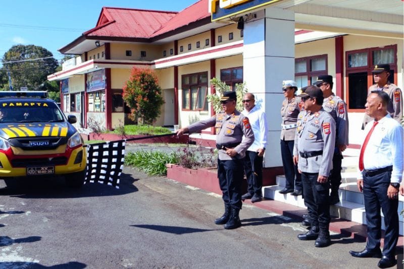 Pamapta Polres Tomohon Resmi Beroperasi