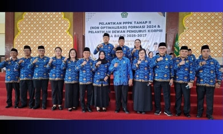 pelantikan PPPK Kemenag Sulut
