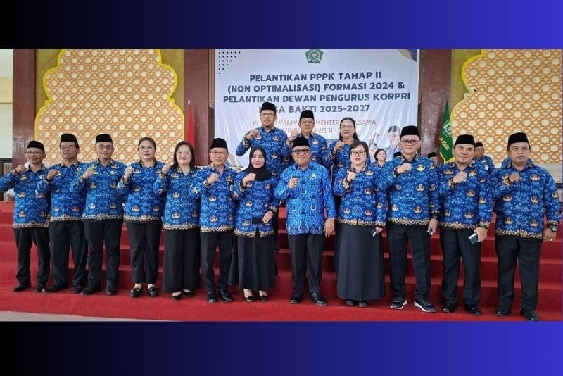 pelantikan PPPK Kemenag Sulut