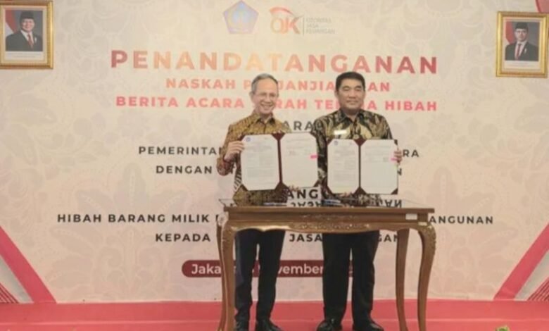 Hibah aset Pemprov Sulut ke OJK