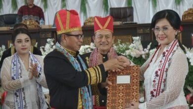 Kenaikan pangkat Sekda Minahasa