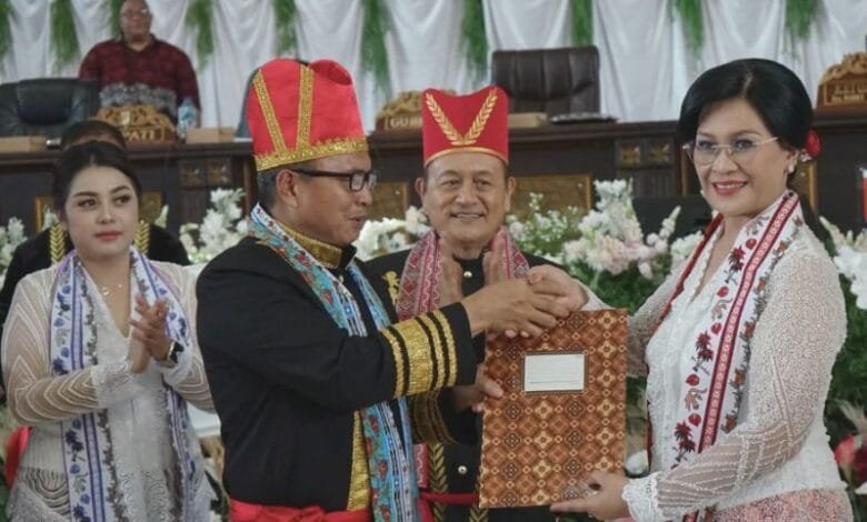 Kenaikan pangkat Sekda Minahasa