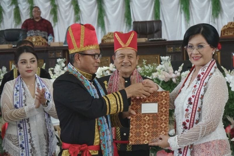 Kenaikan pangkat Sekda Minahasa