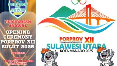 Penundaan pembukaan Porprov XII Sulawesi Utara