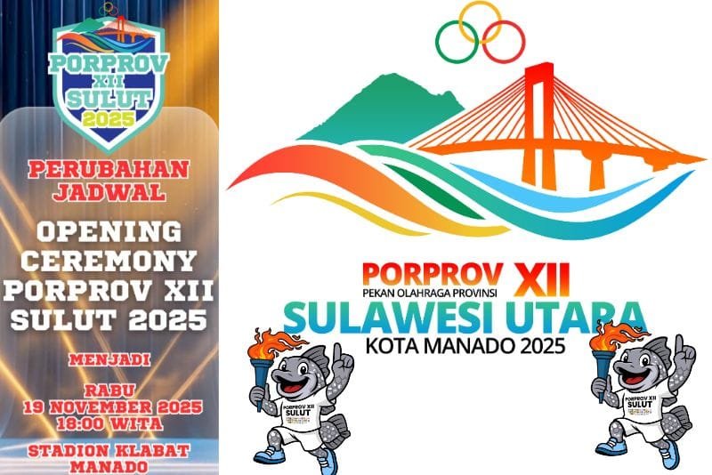 Penundaan pembukaan Porprov XII Sulawesi Utara