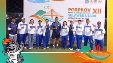 Tenis Bitung Porprov 2025
