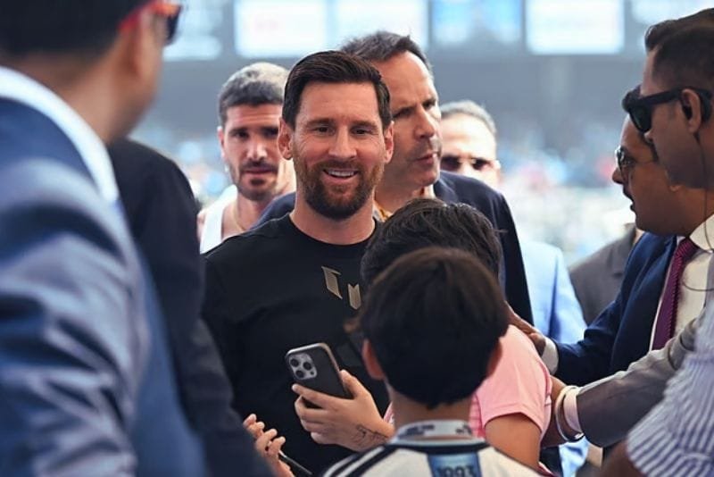 GOAT Tour Messi Kolkata ricuh