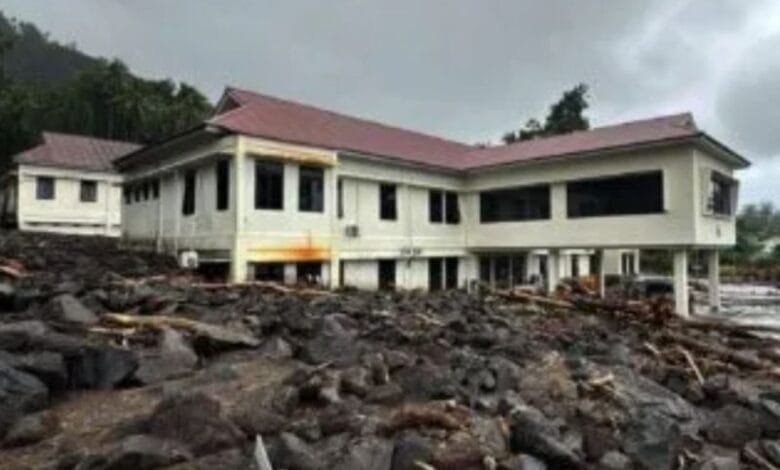 bantuan banjir bandang Siau